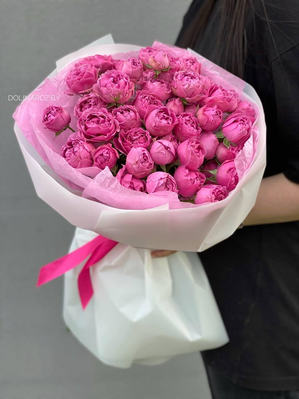 Букет кустовых роз «Парадайз»