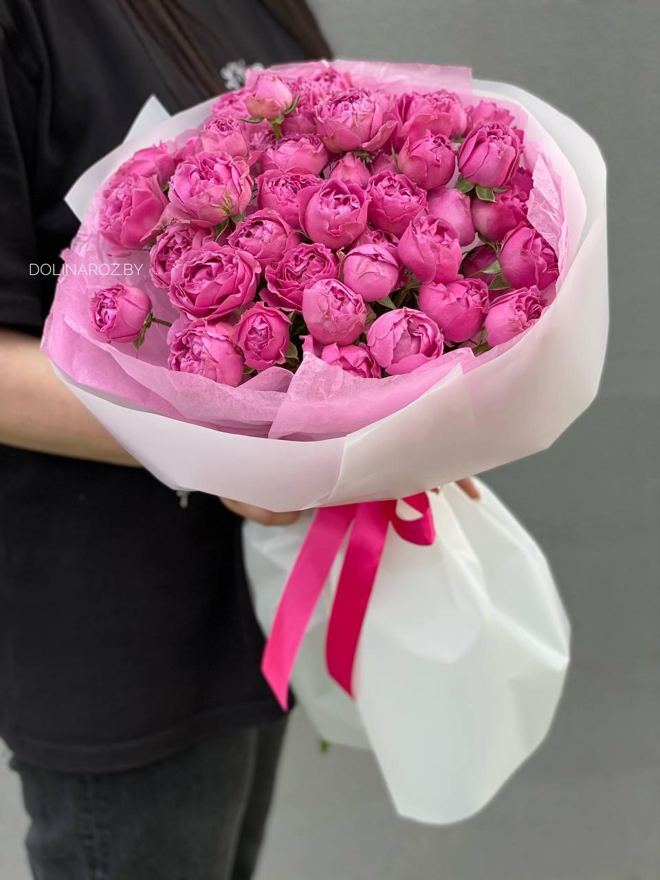 Букет кустовых роз «Парадайз»