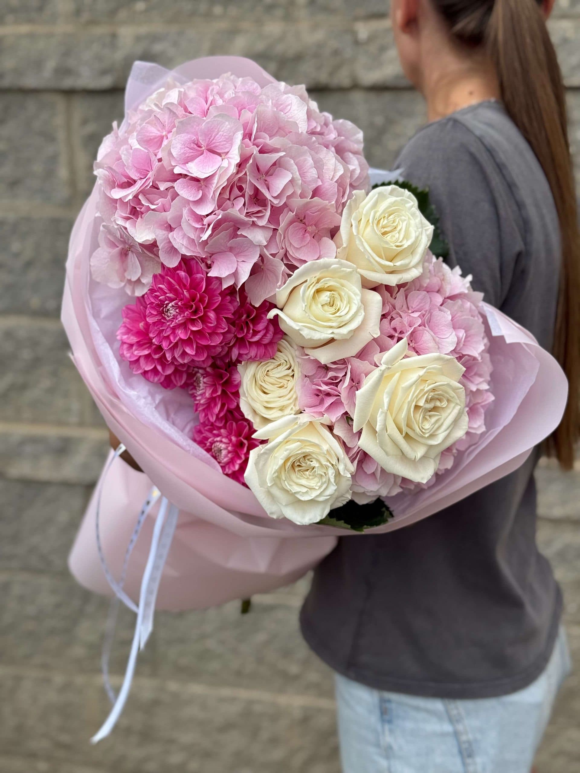 Composite bouquet "Macaroons"