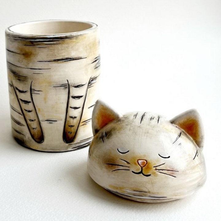 Шкатулка "Котик"