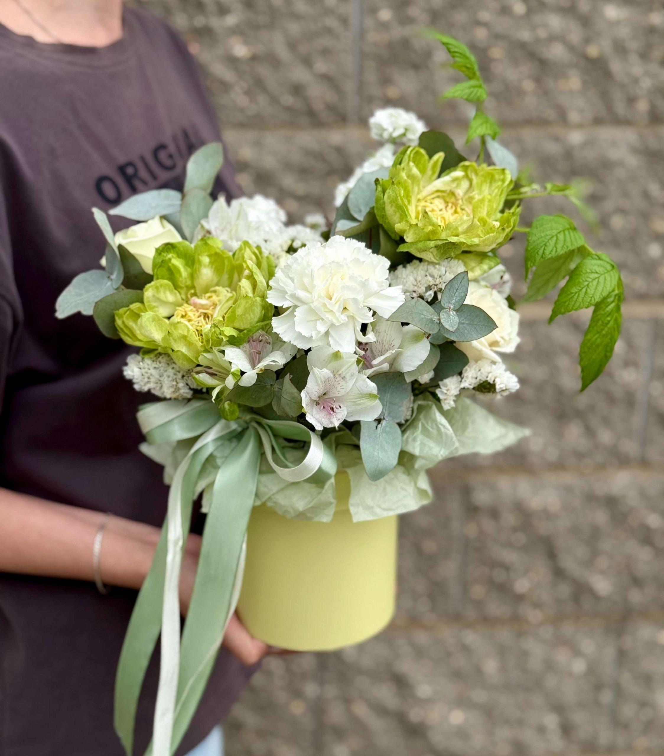 Flowers in box No. 9