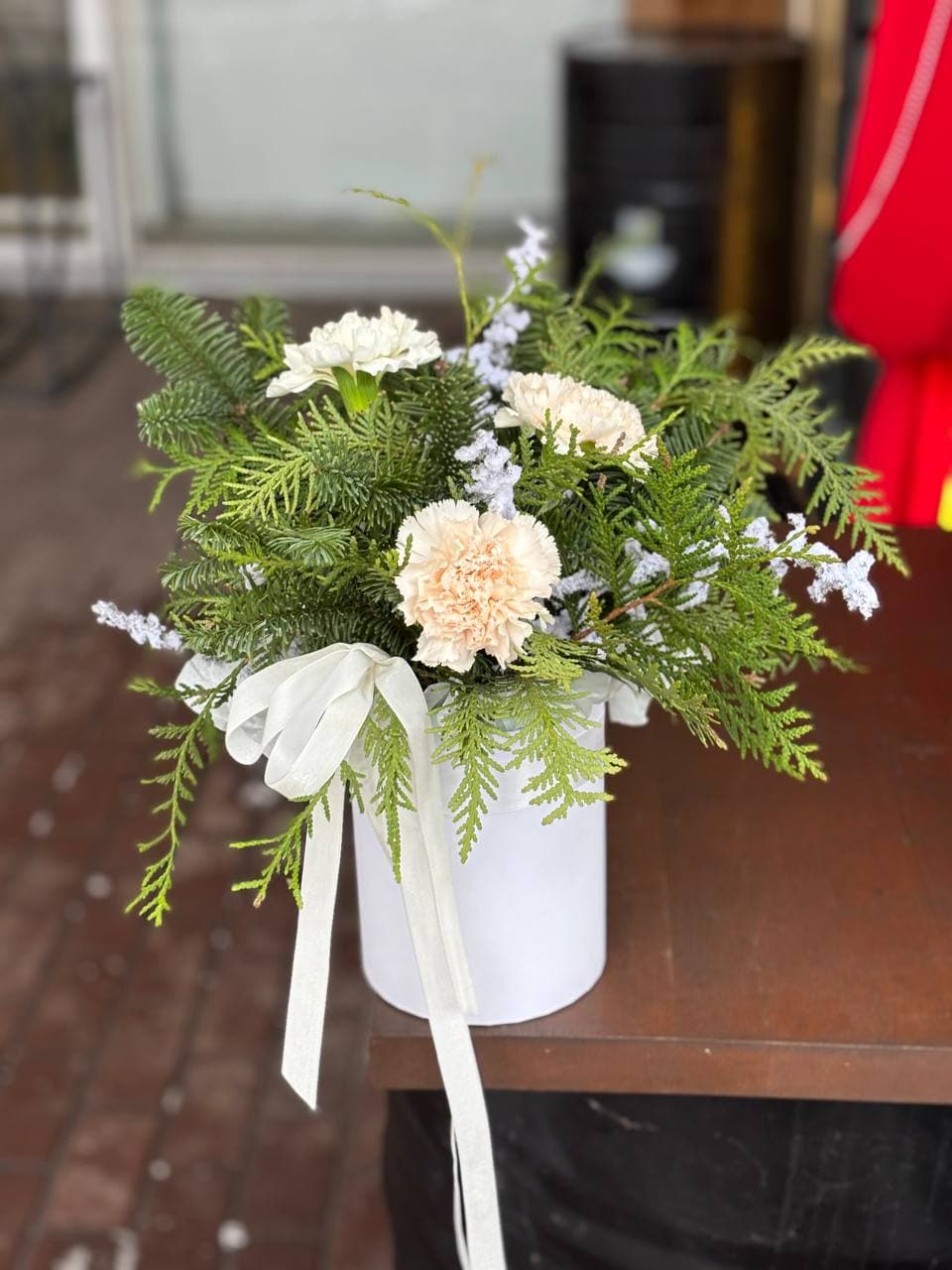 Flowers in box No. 9