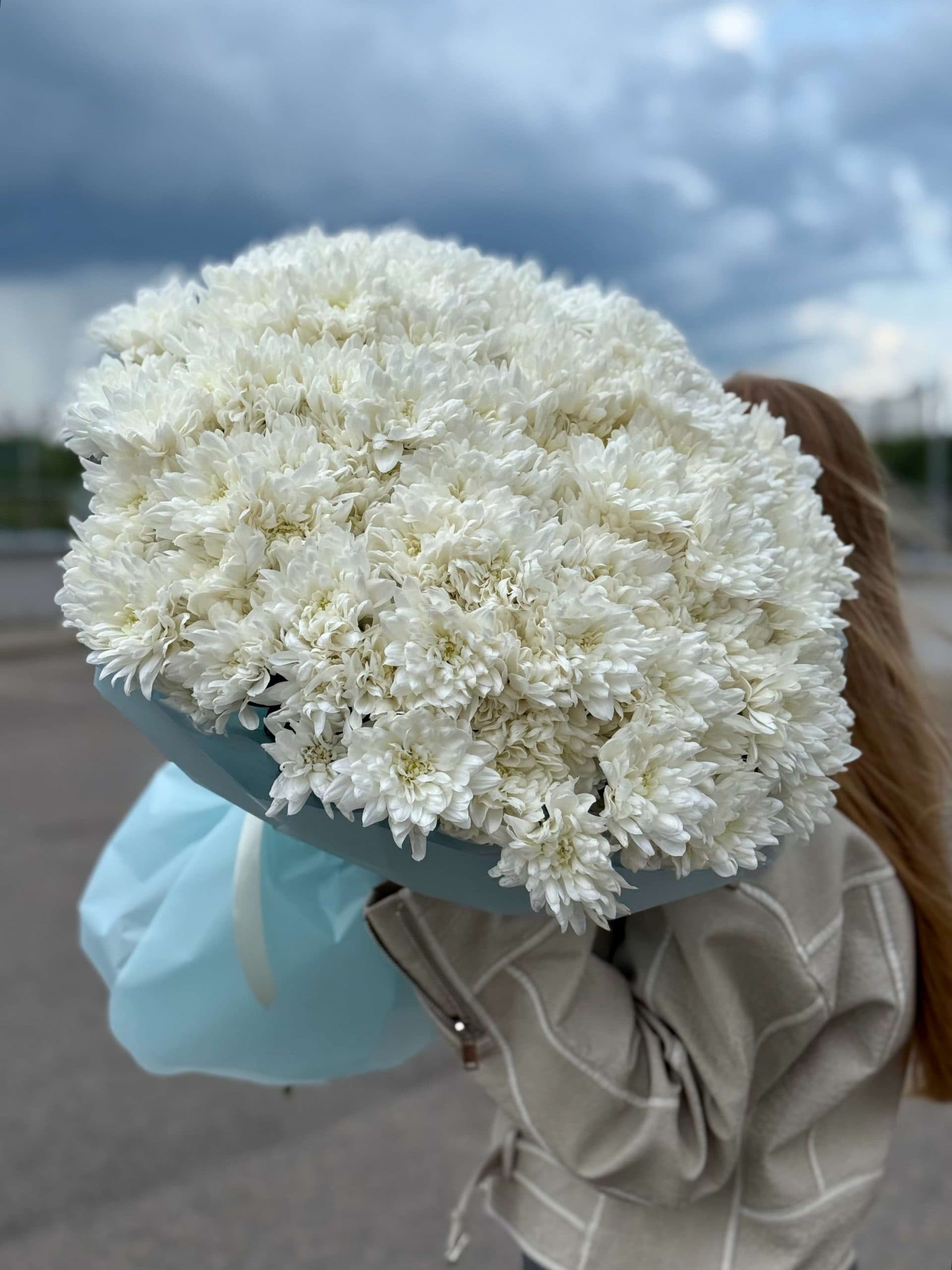 Букет хризантем "Венди"