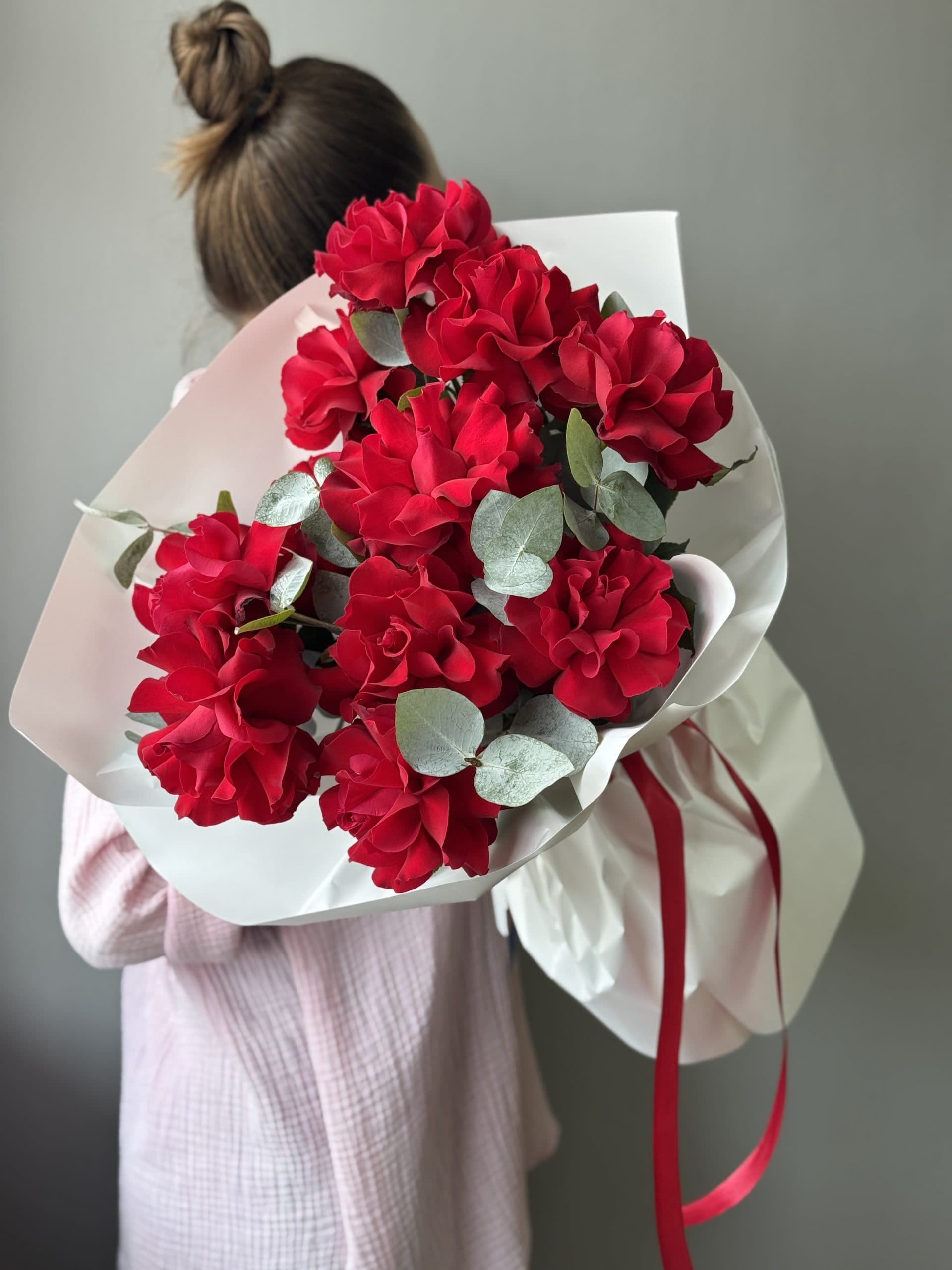 Bouquet of French roses "Orleans"