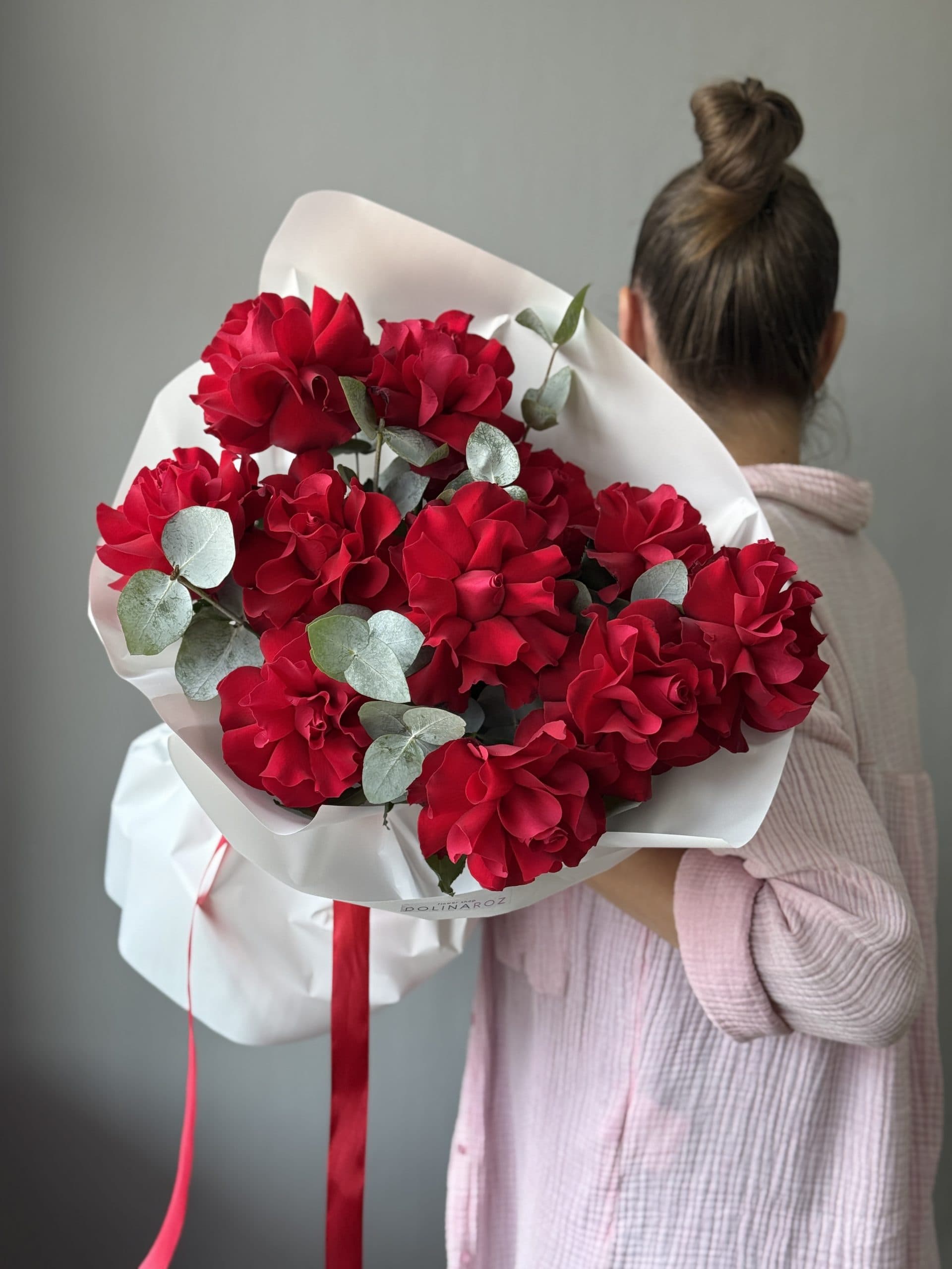 Bouquet of French roses "Orleans"
