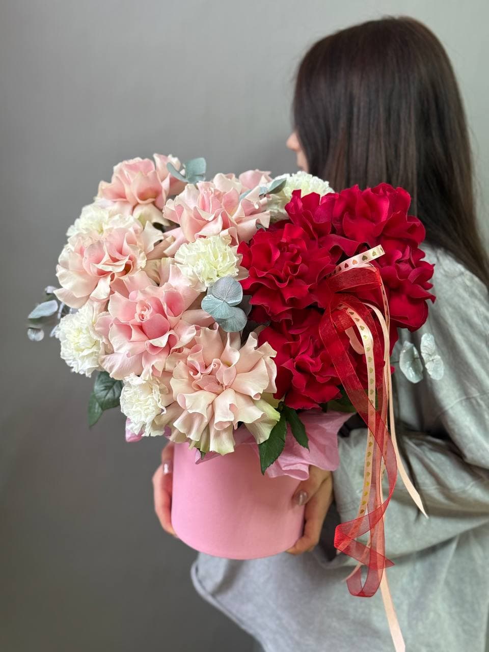 Цветочная композиция "Коробка №7"