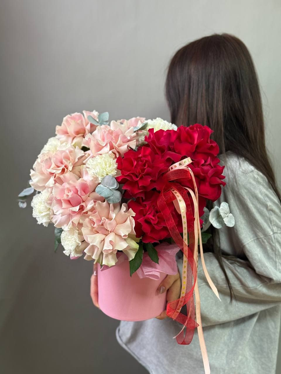 Цветочная композиция "Коробка №7"