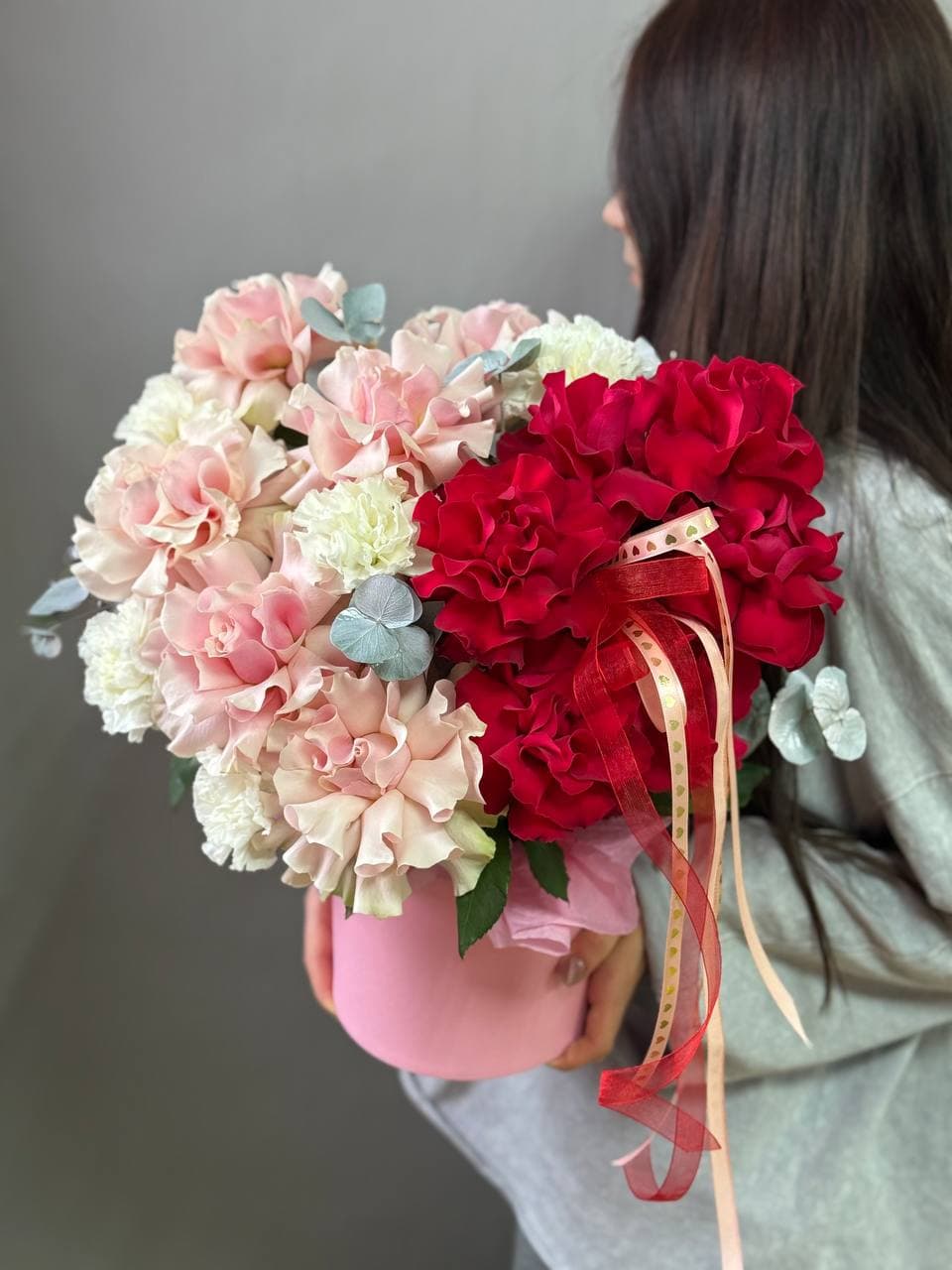 Цветочная композиция "Коробка №7"