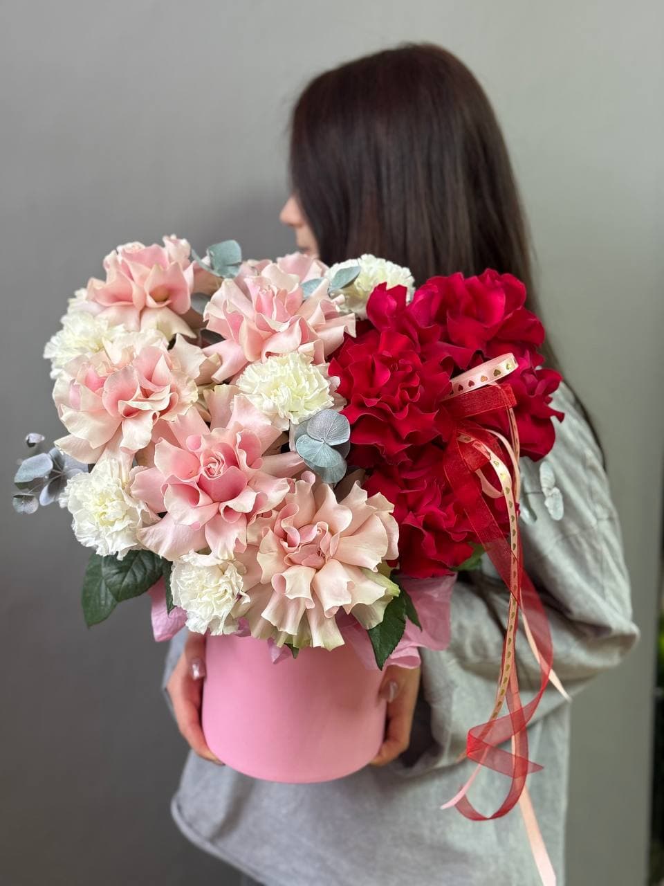 Цветочная композиция "Коробка №7"