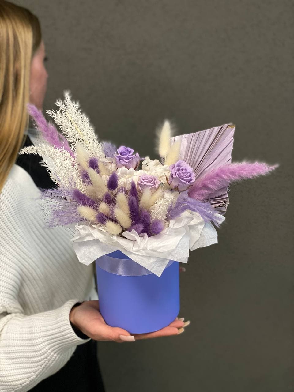 Composition of stabilized flowers and dried flowers No. 3