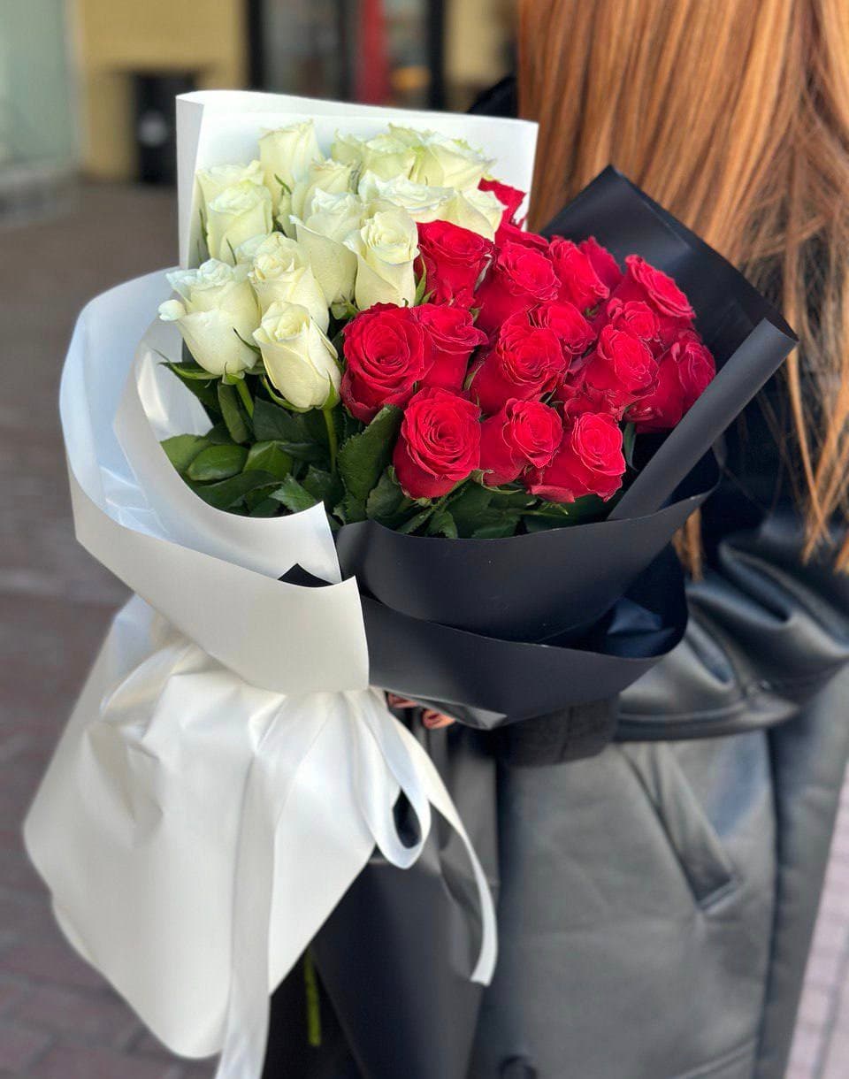 Букет роз "Круэлла"