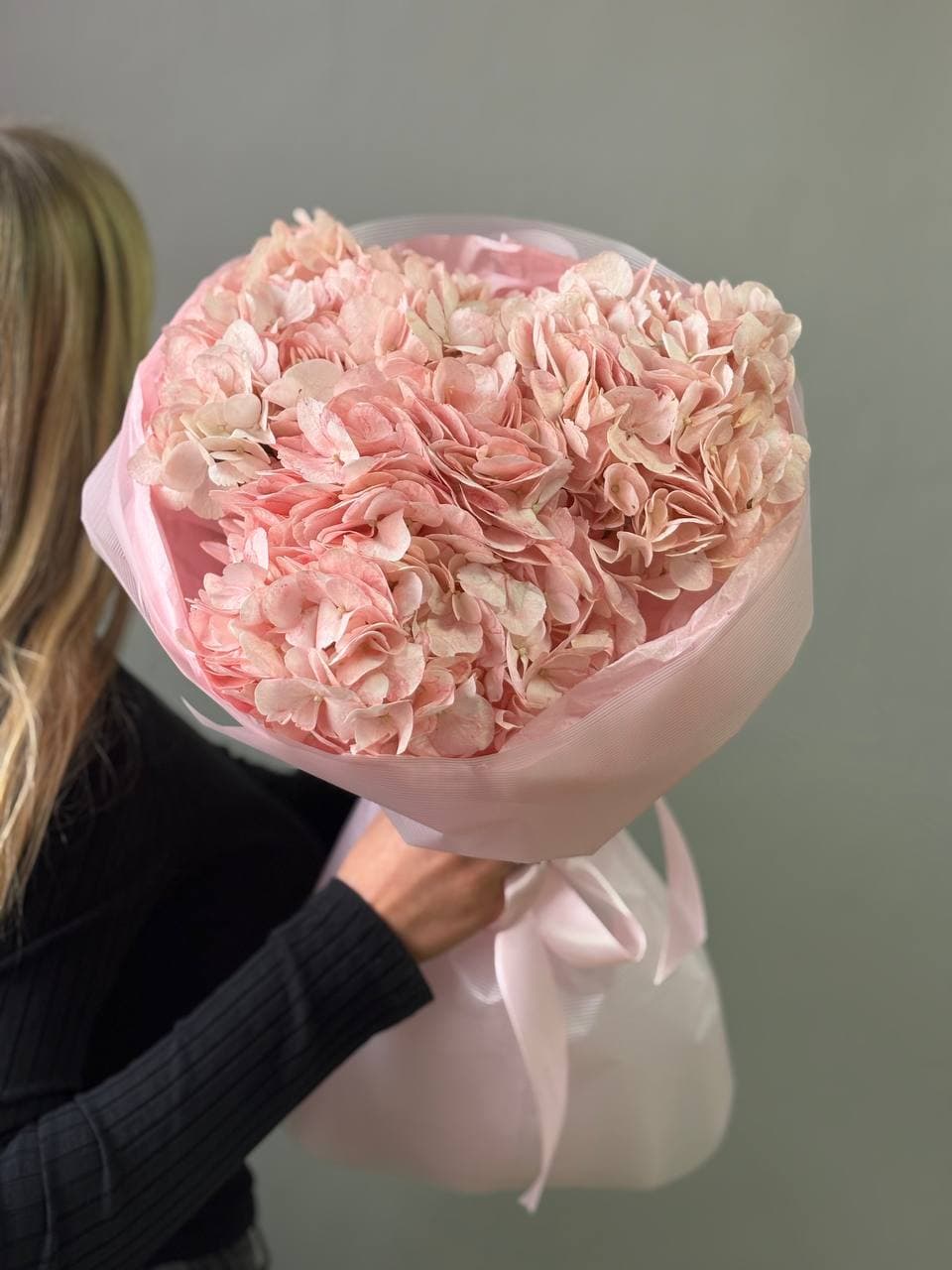 Bouquet of hydrangeas "3 pink Columbia"