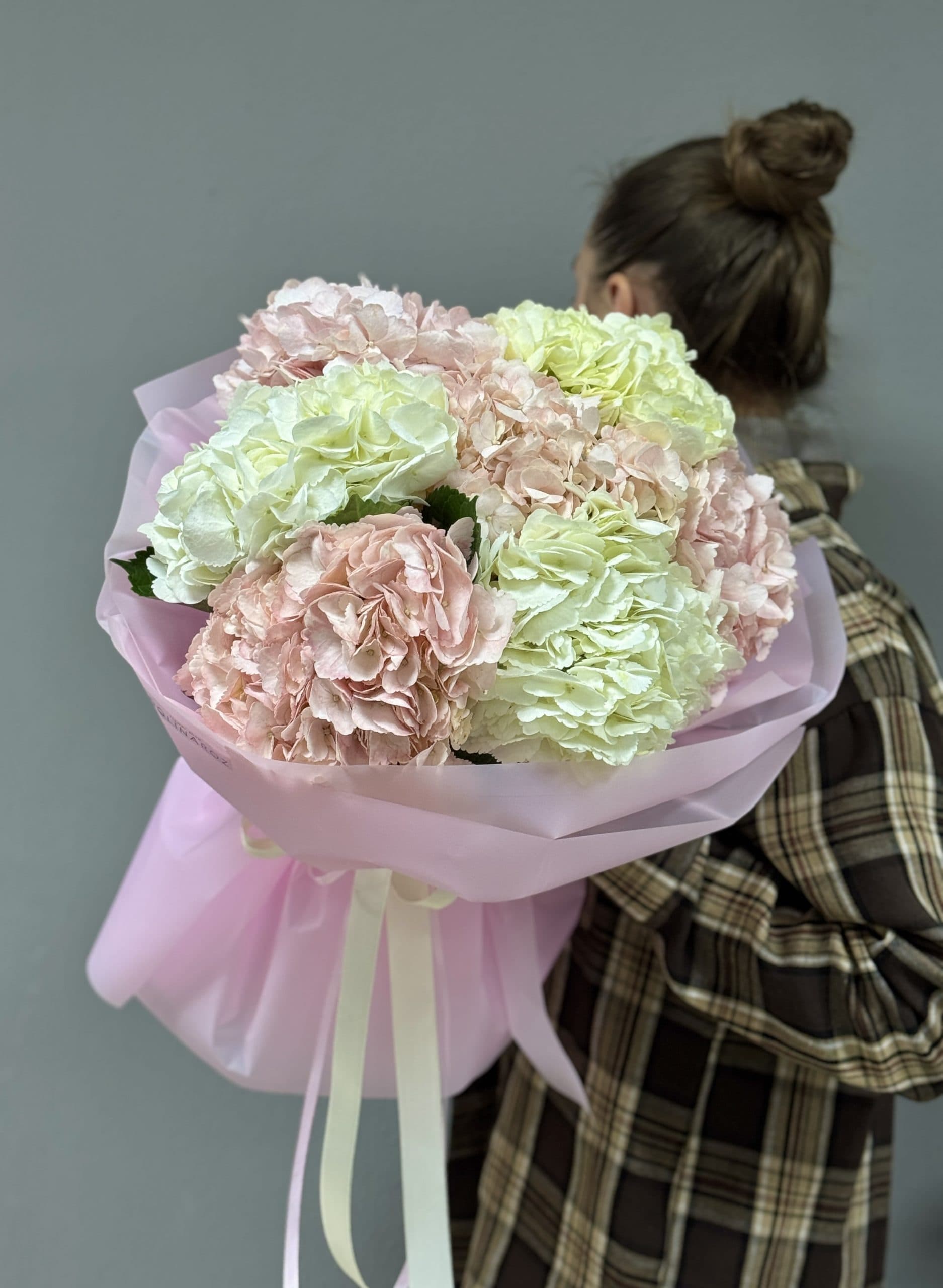 Букет гортензий "7 микс Колумбия"