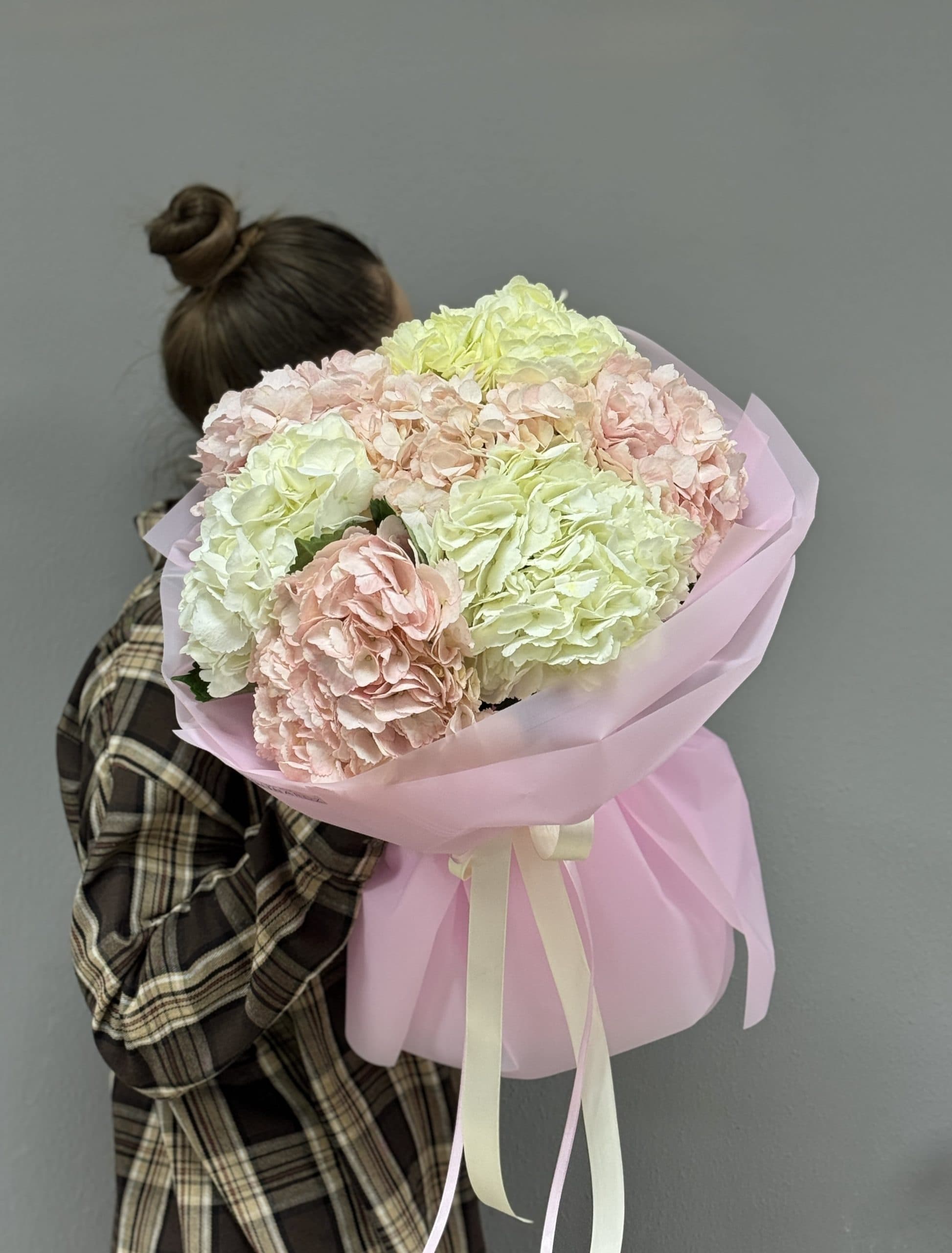 Букет гортензий "7 микс Колумбия"