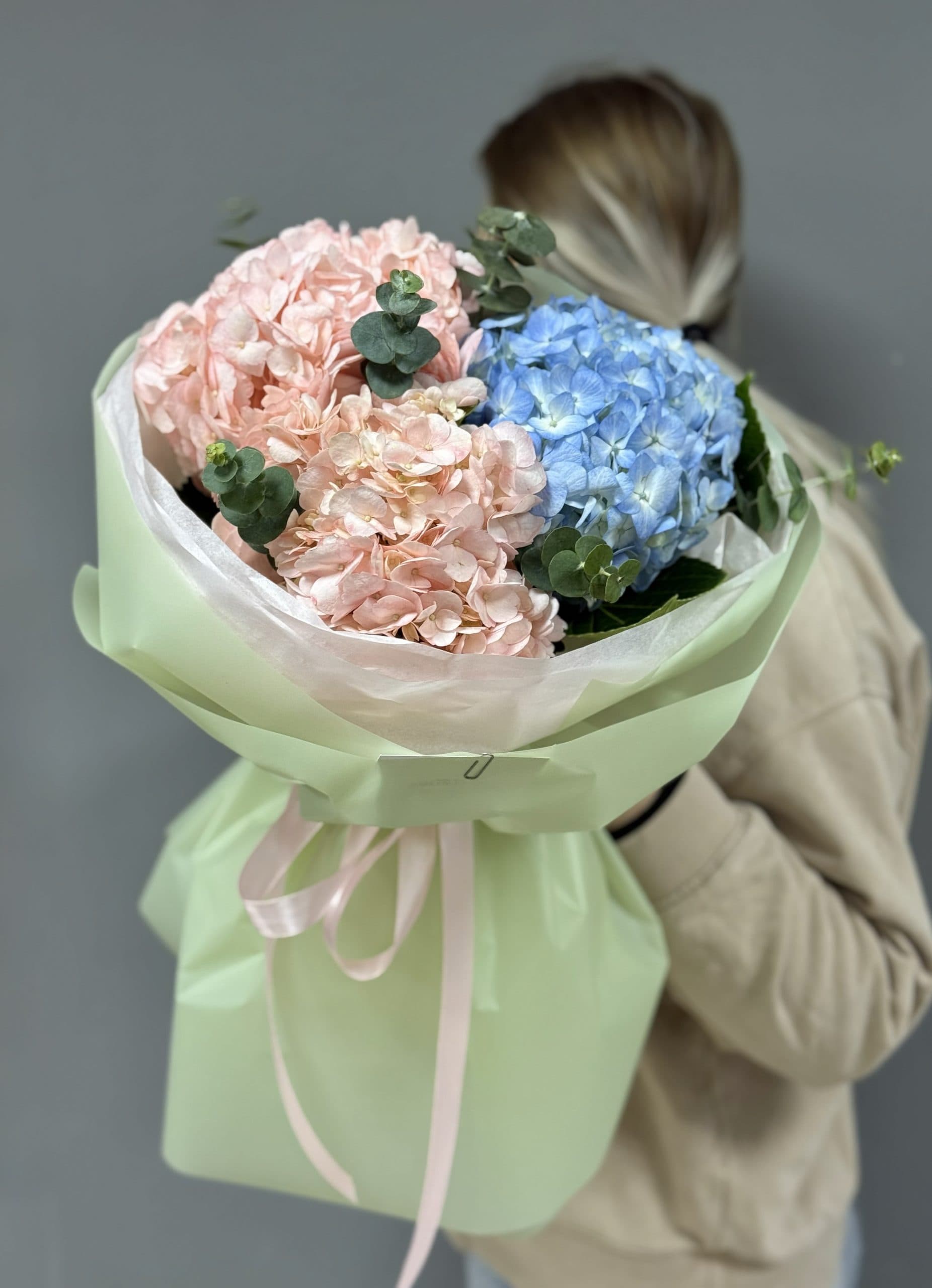 Букет гортензий "Красота внутри"