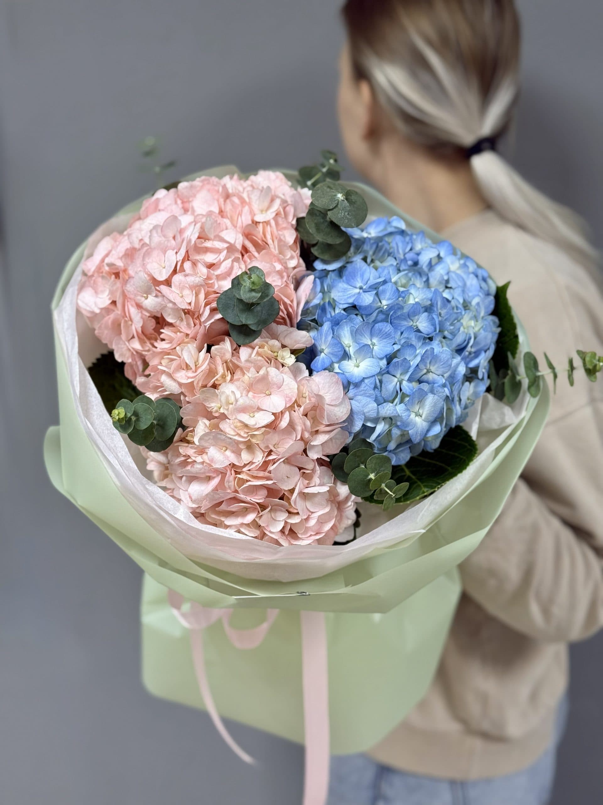 Букет гортензий "Красота внутри"