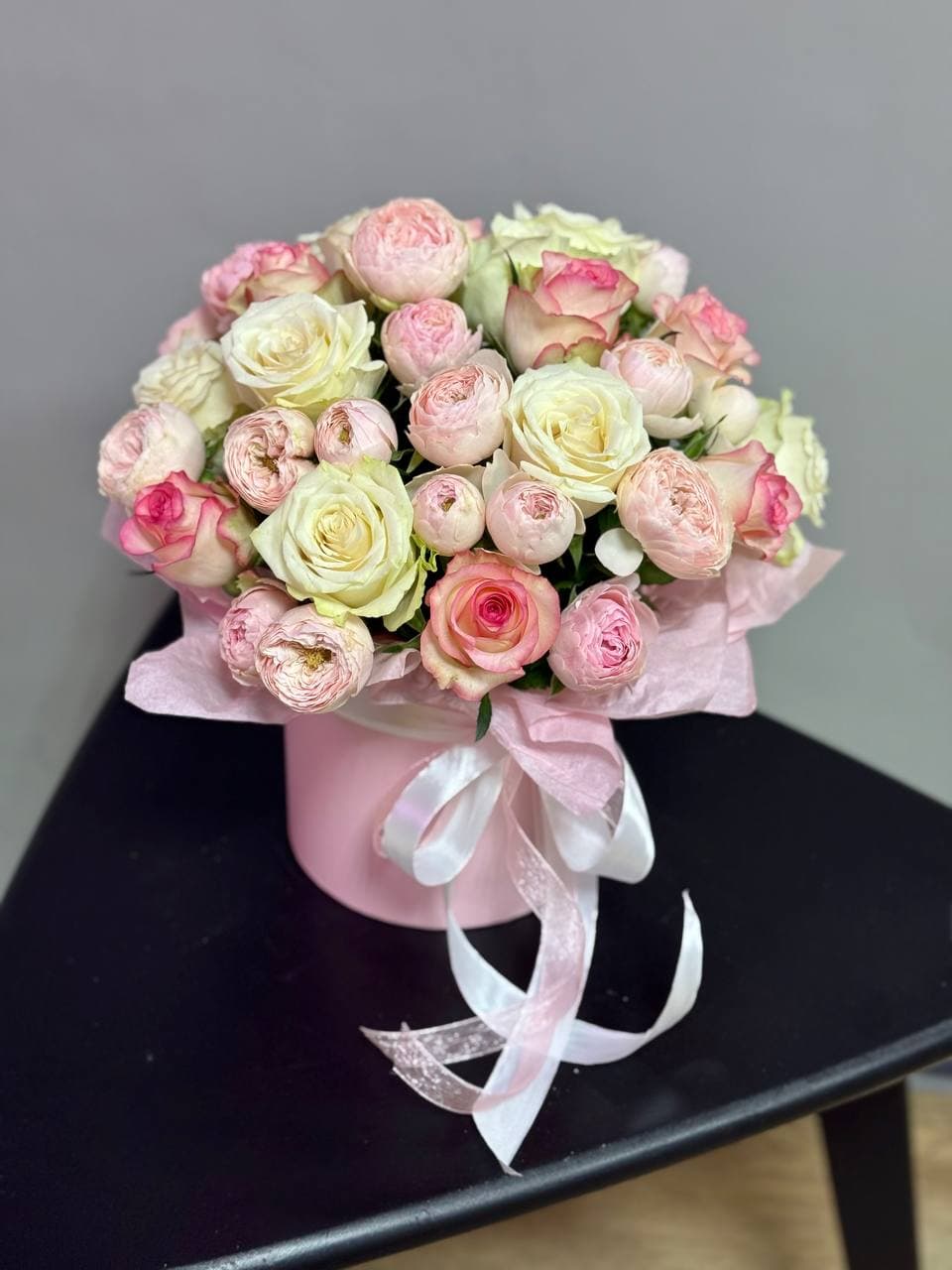 Цветочная композиция "Коробка №8"