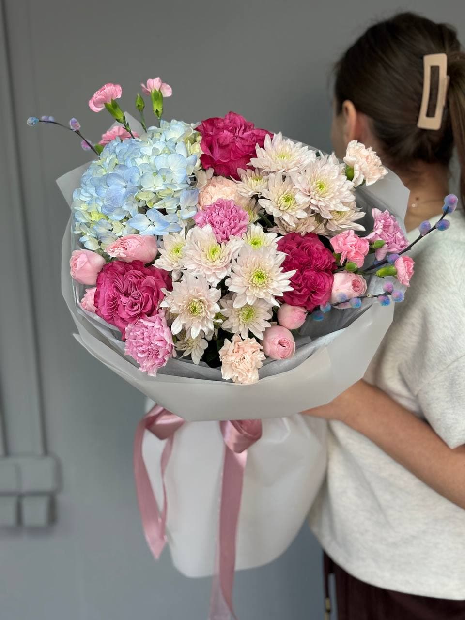 Составной букет "Пение птиц"