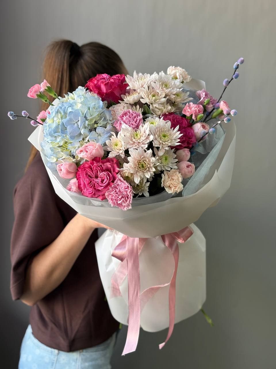 Составной букет "Пение птиц"