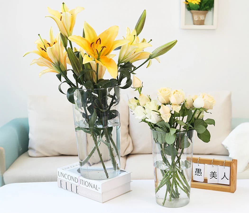 Ваза акриловая (пластиковая) большая