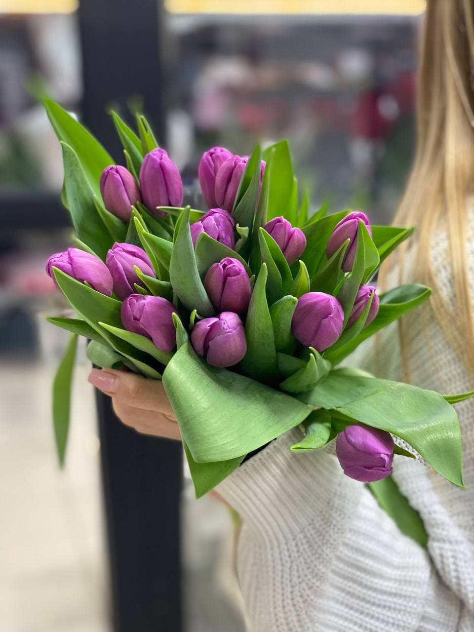 Тюльпан сиреневый