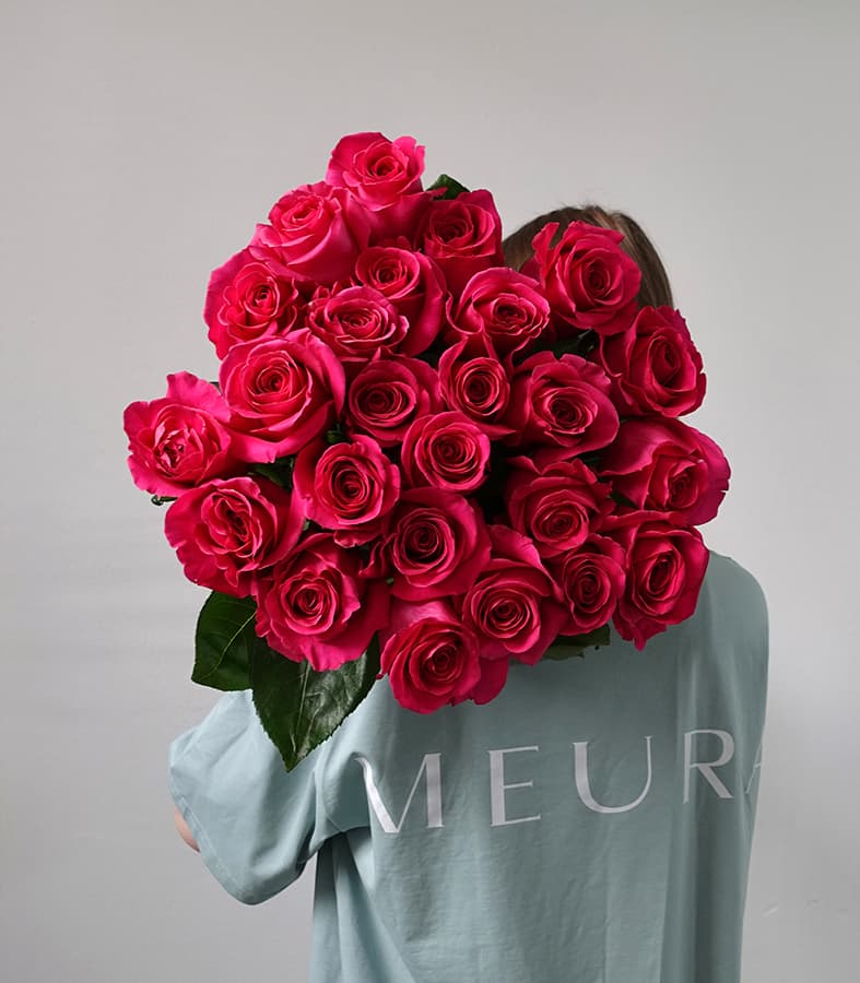 Букет роз "25 Пинк Флойд"