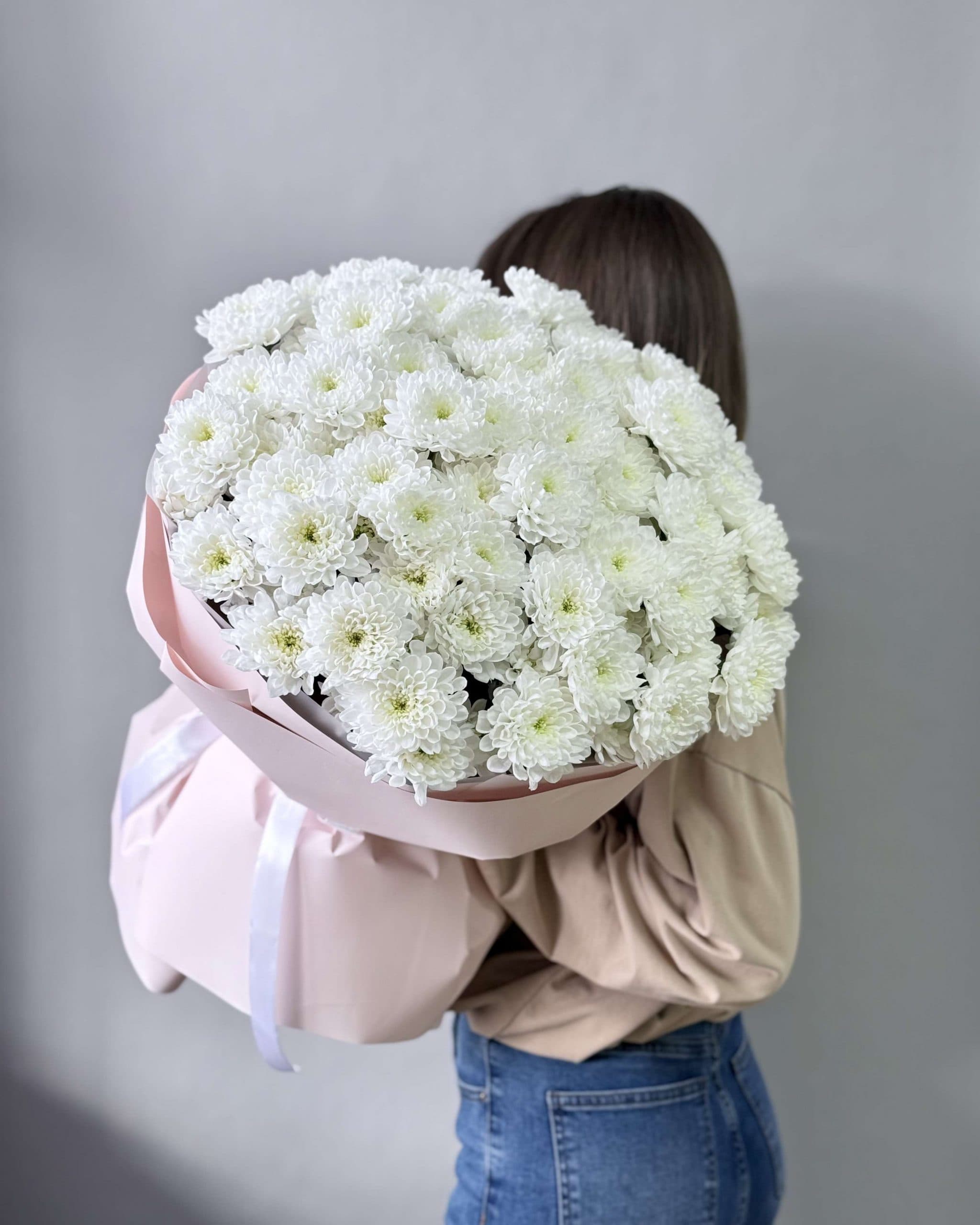 Букет хризантем "15 Алтай"