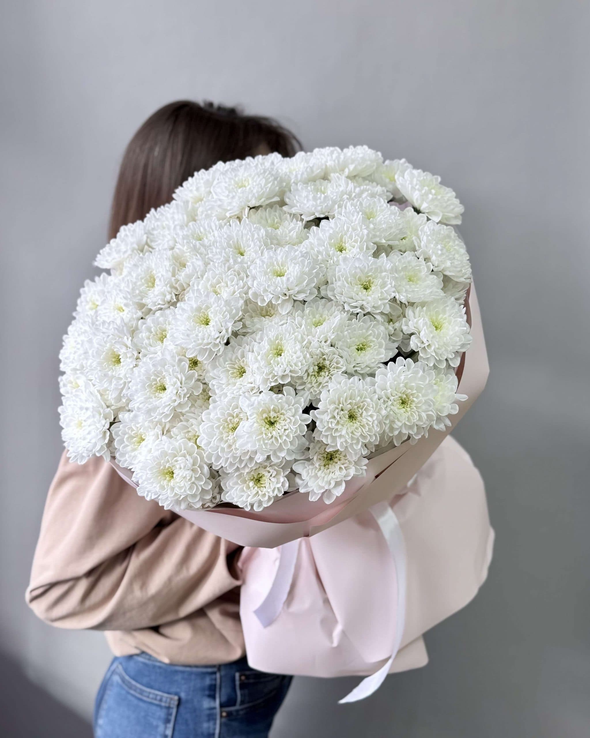 Букет хризантем "15 Алтай"