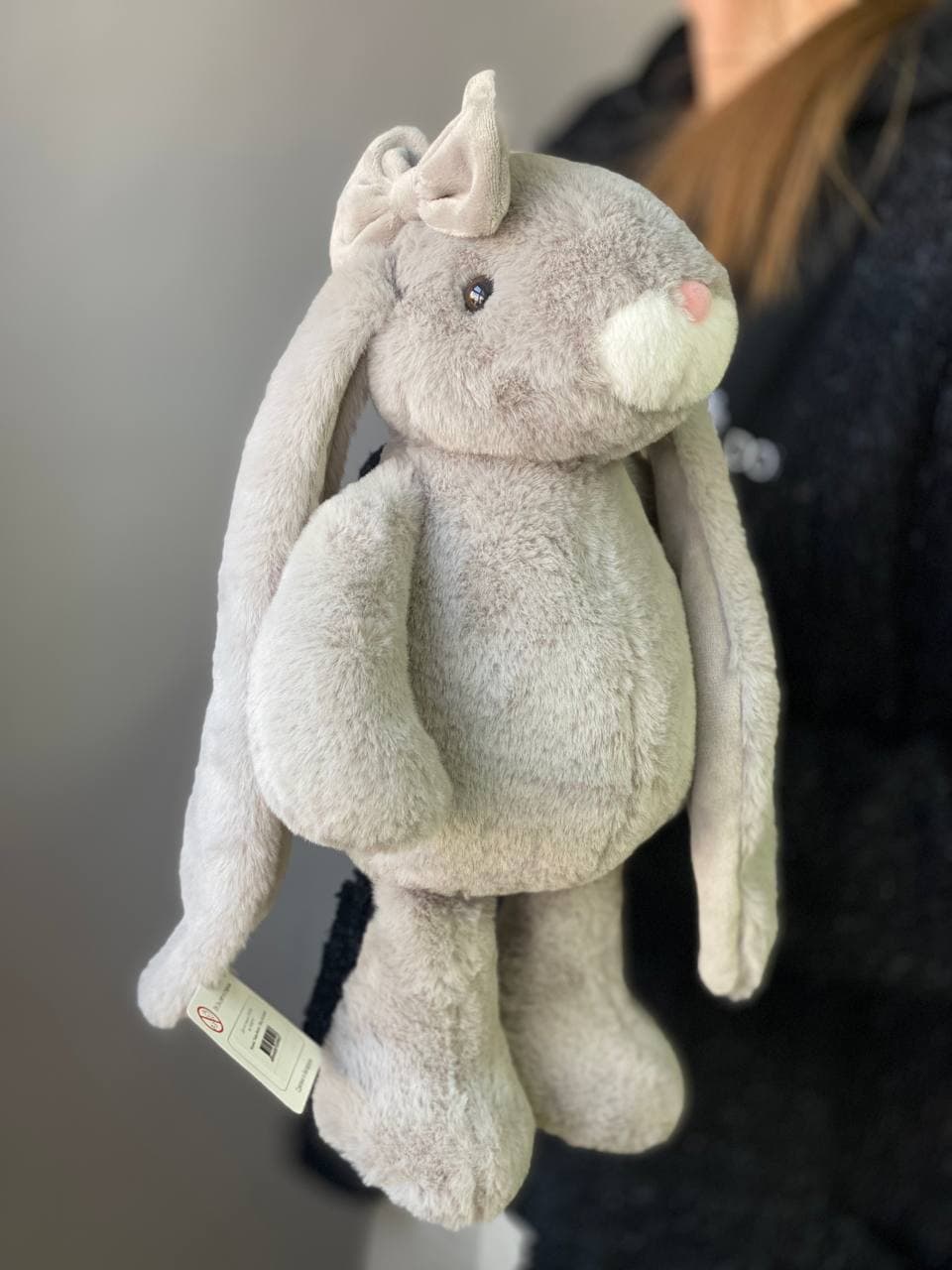 Плюшевая игрушка "Зайка серый"