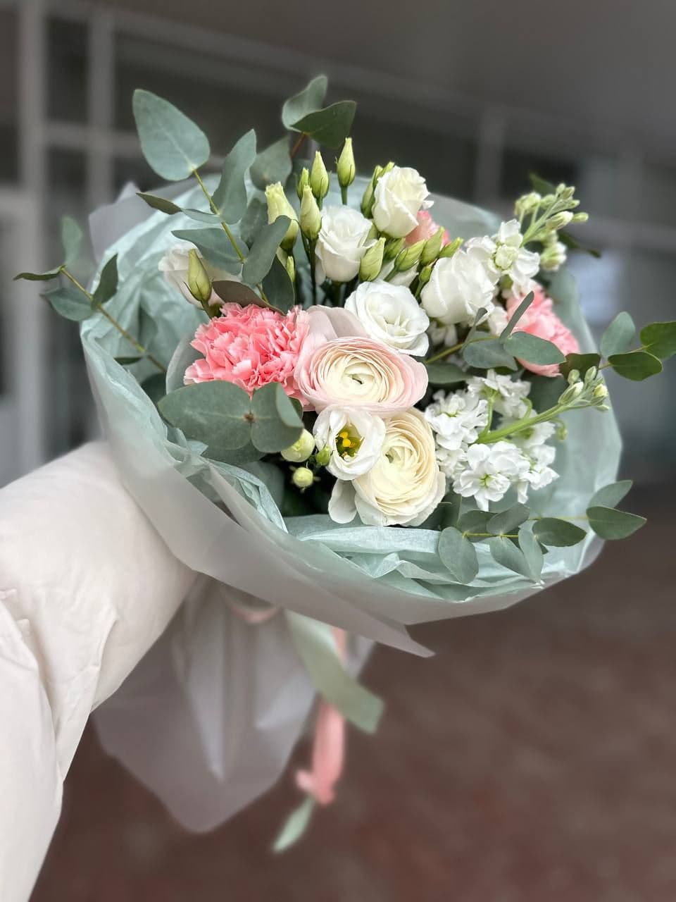 Composite bouquet "Cream"