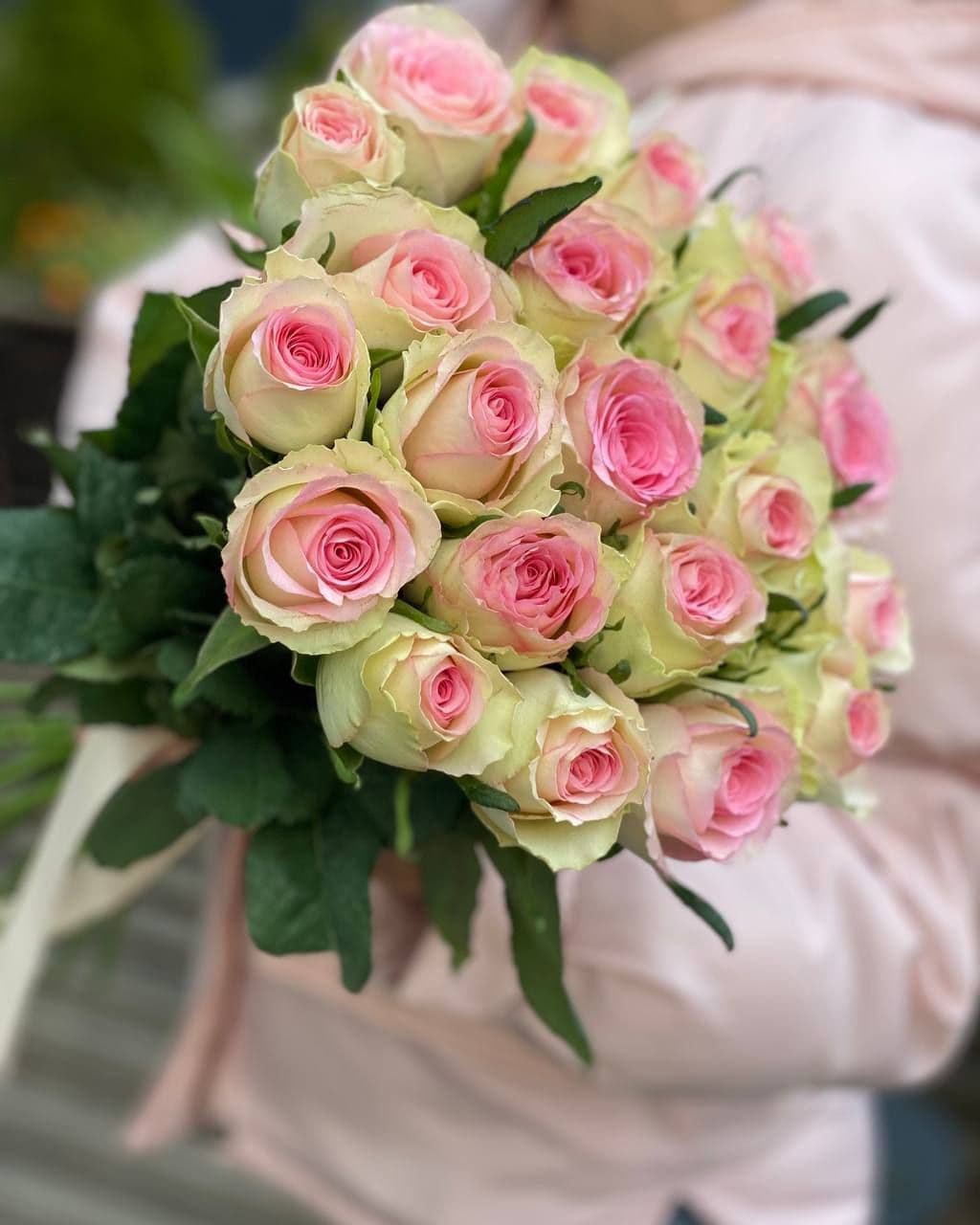 Bouquet "21 pink roses"