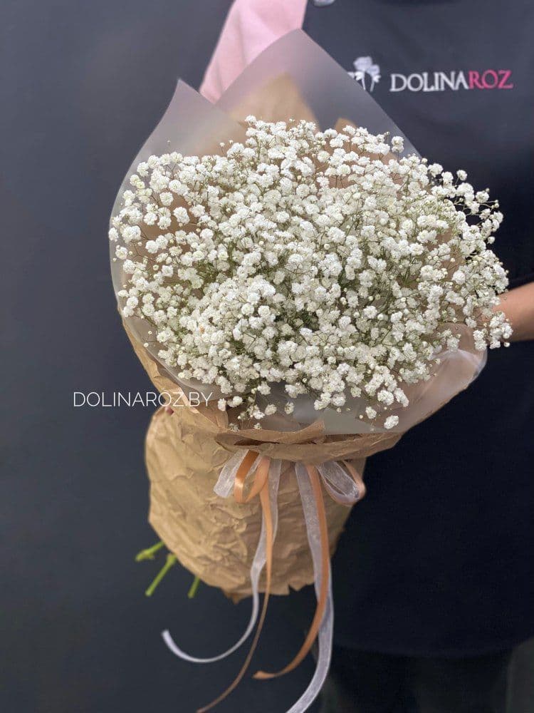 Bouquet of gypsophila "Vintage"