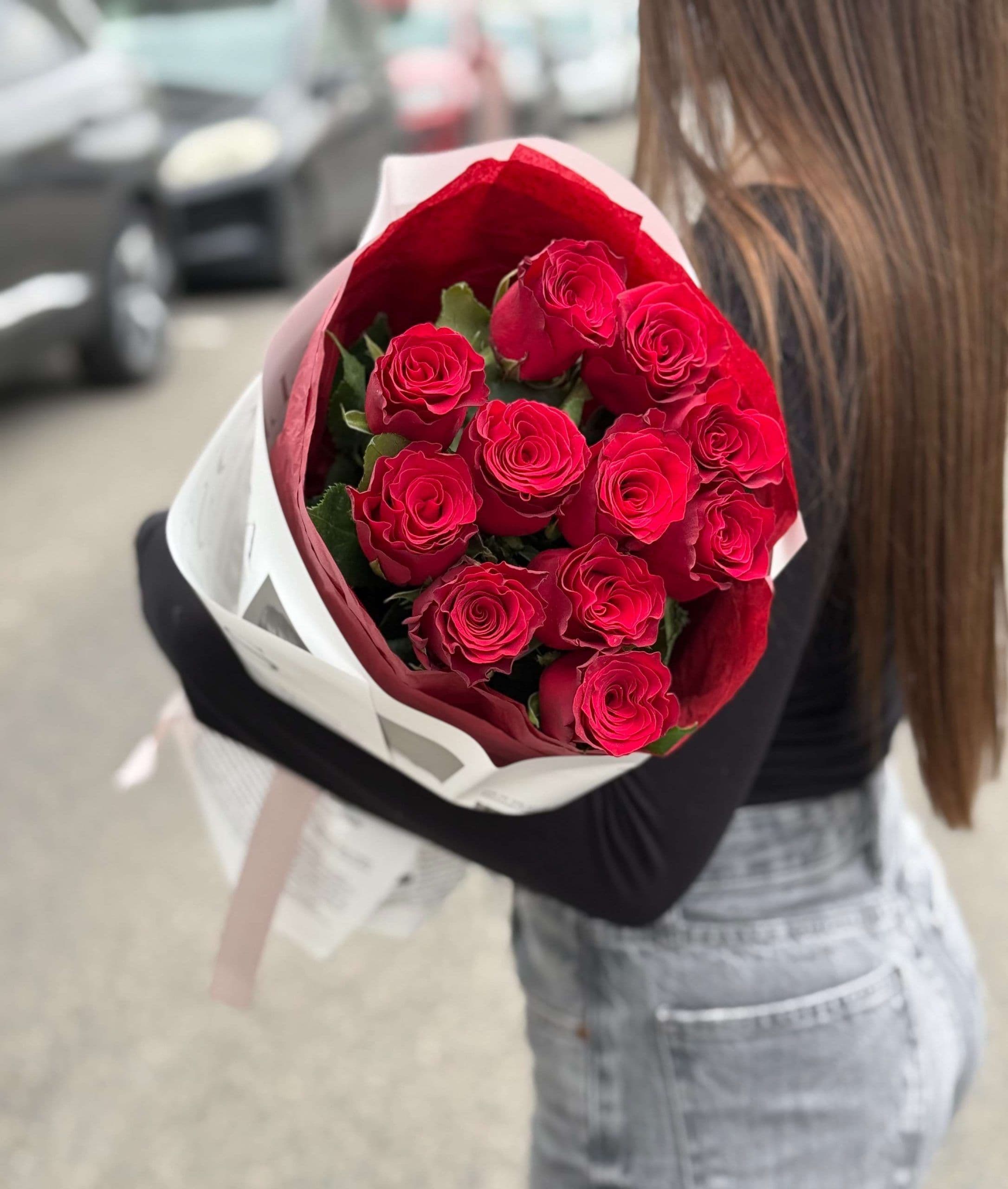 Bouquet of roses "Geneva"