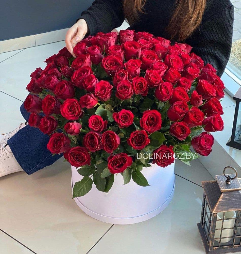 Roses in a box "Love Love"