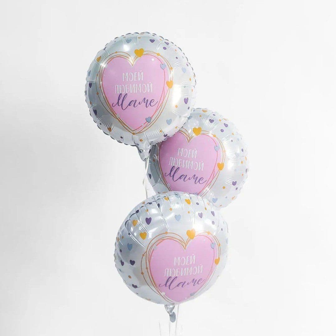 Foil balloon "Circle. To my beloved mother"