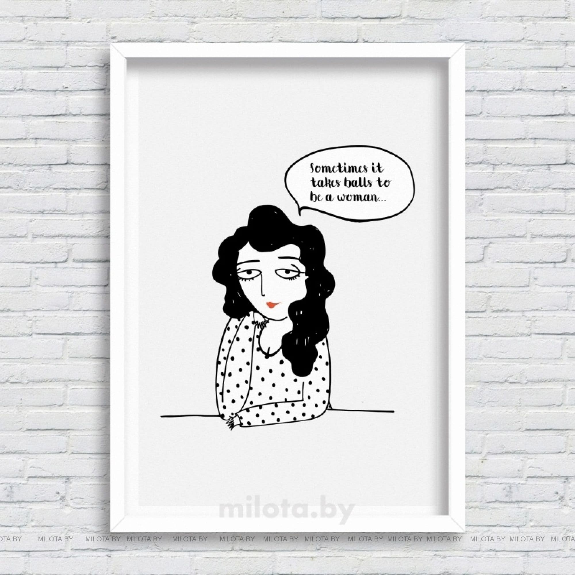 Poster "Let's not"