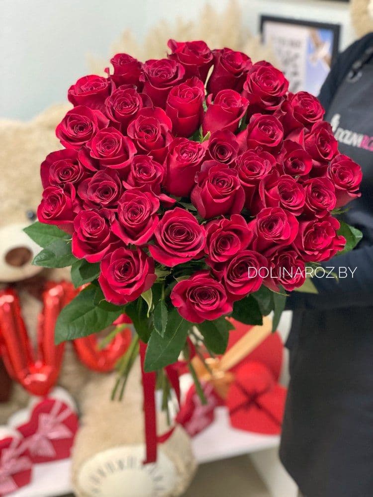 Bouquet of roses "I love you"