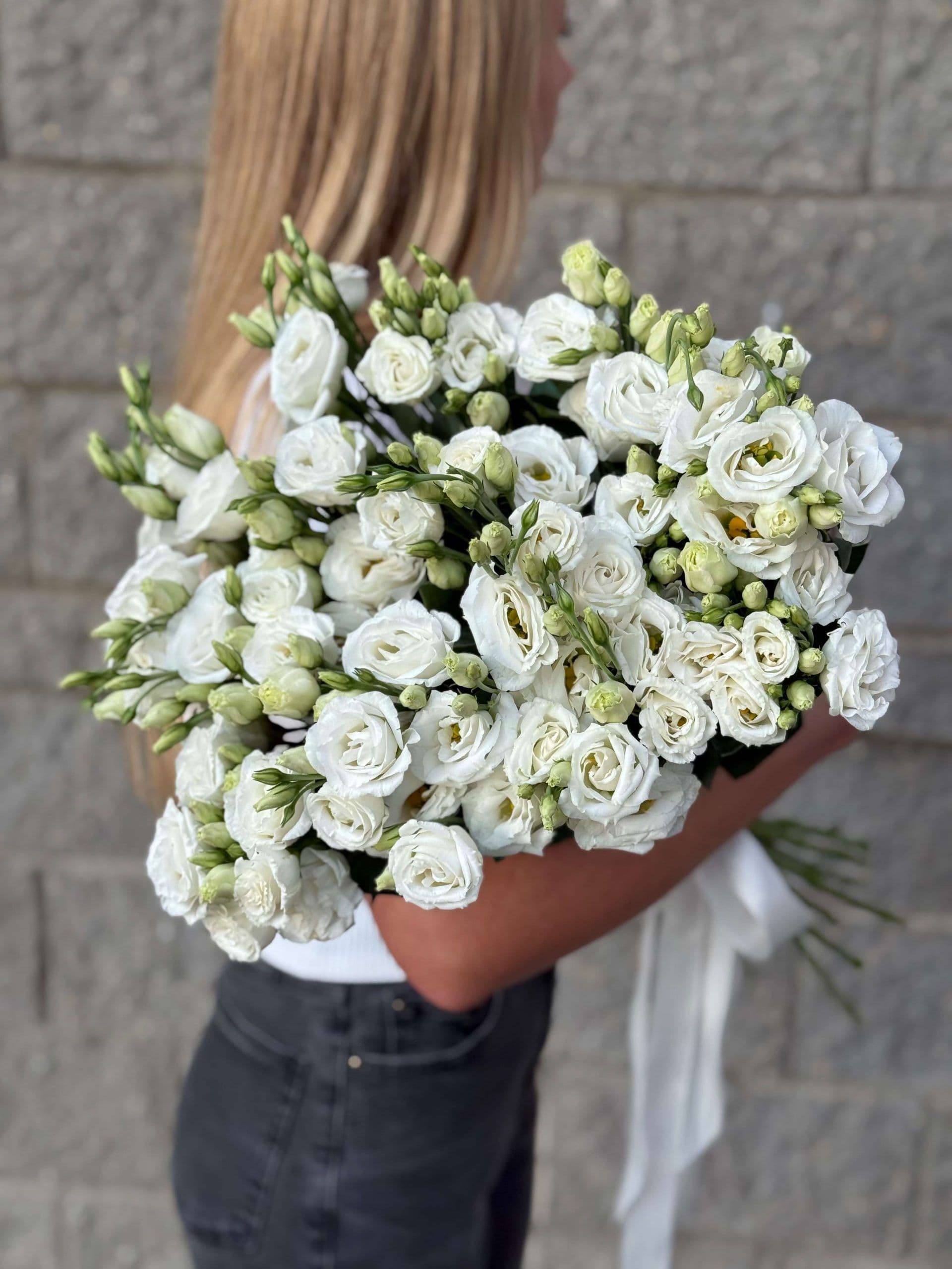 Bouquet of eustoma "Time to dream"