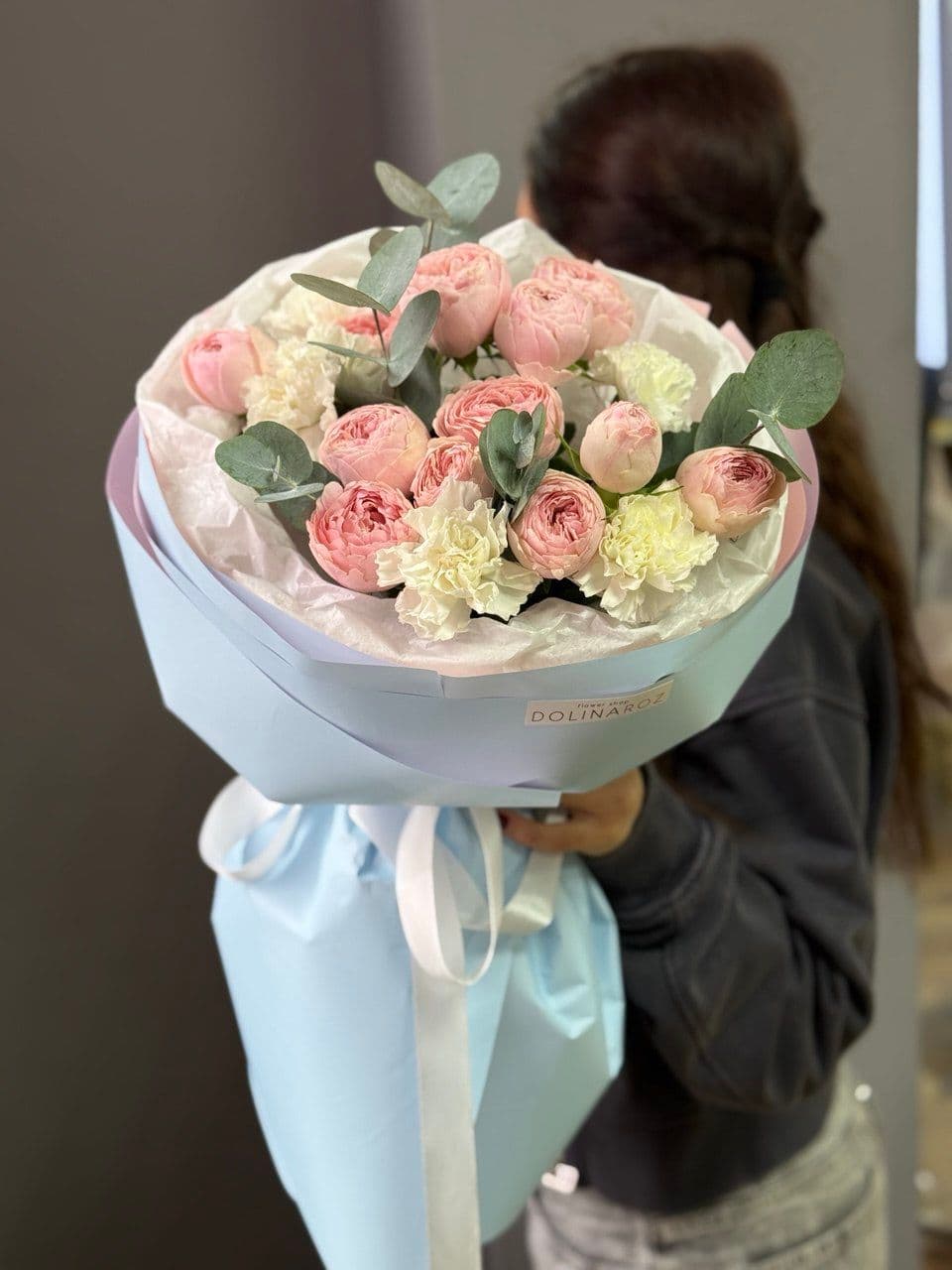 Composite bouquet "Lace"