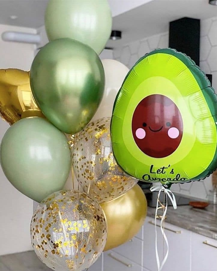 Foil ball "Avocado"