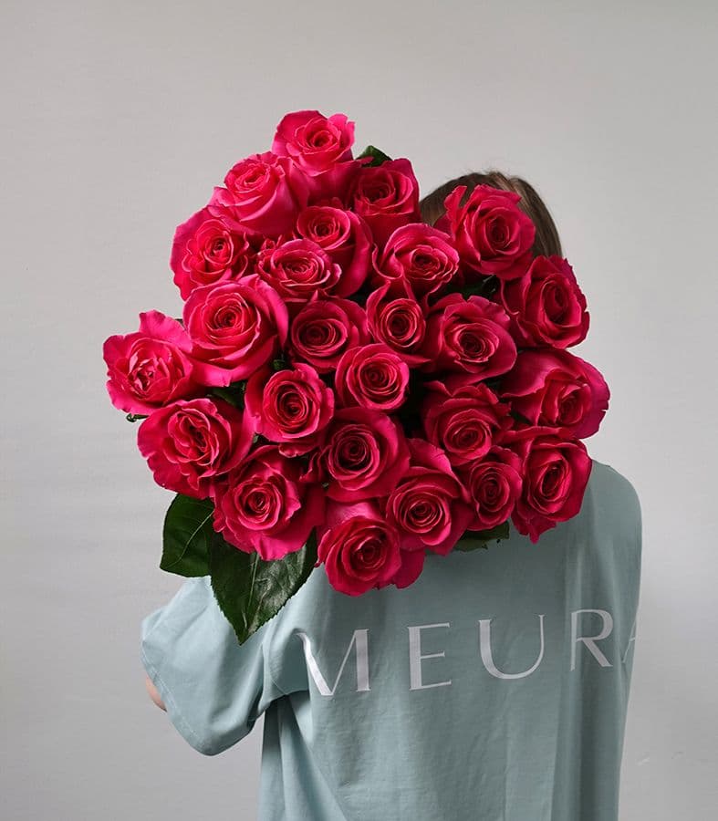 Bouquet of roses "25 Pink Floyd"