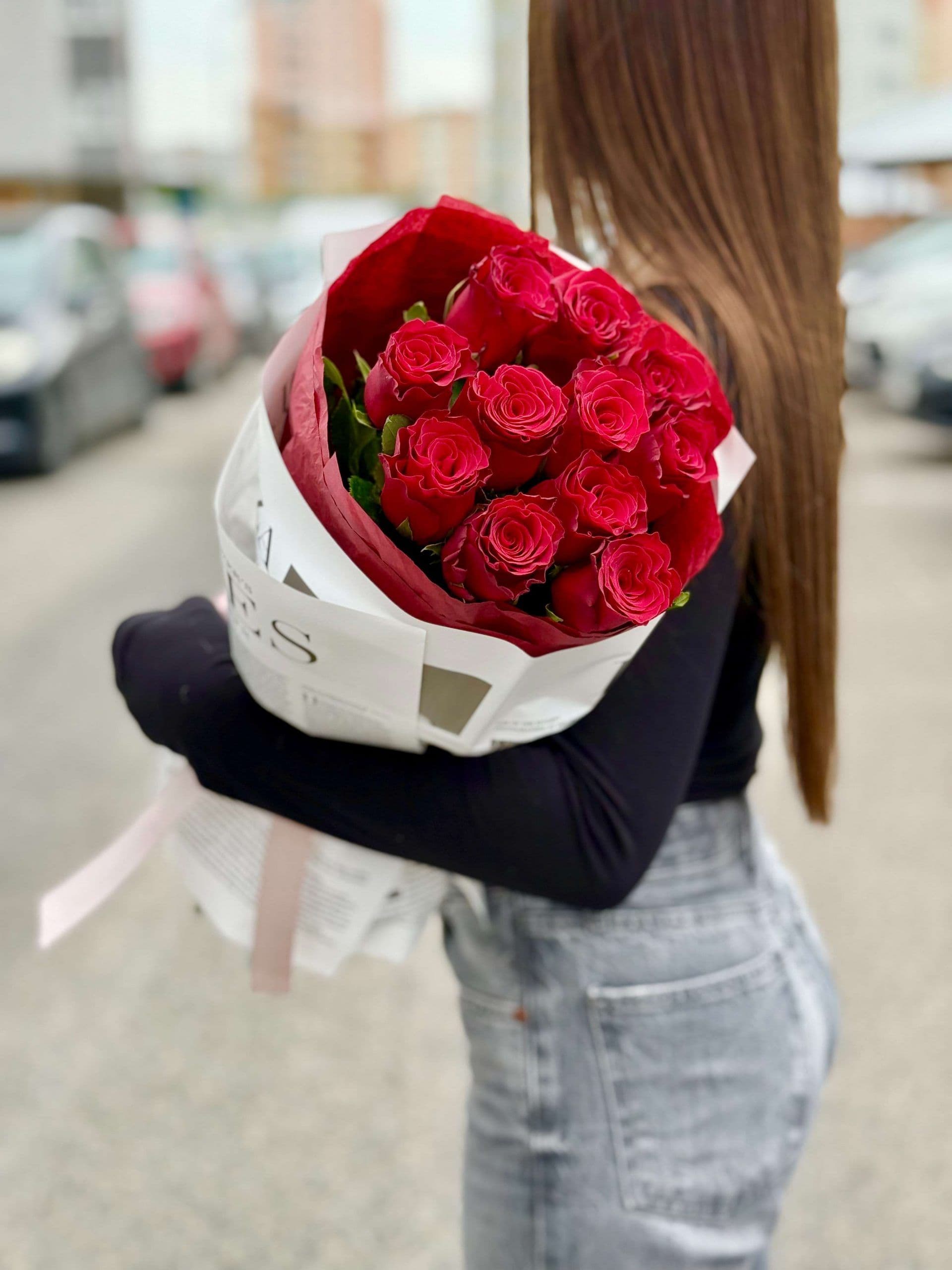 Bouquet of roses "Geneva"