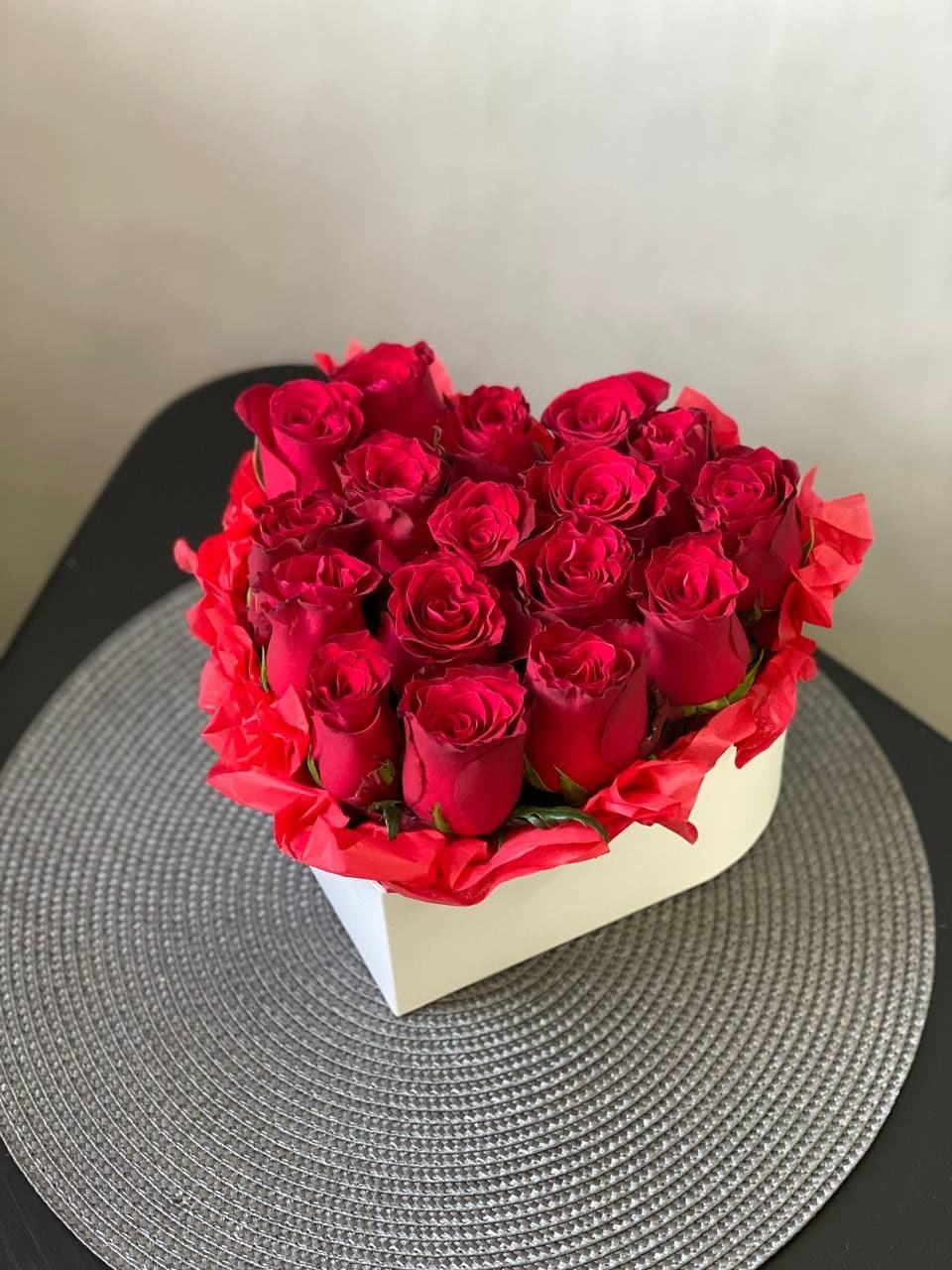 Roses in a Box "Heart 17"