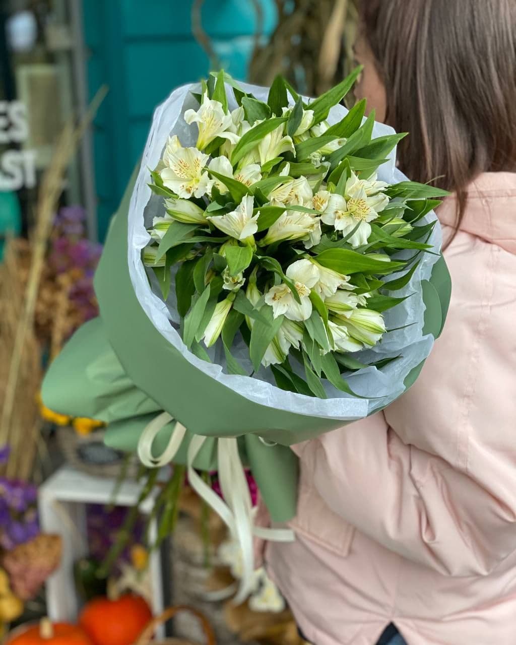 Bouquet of alstroemerias "Craft"