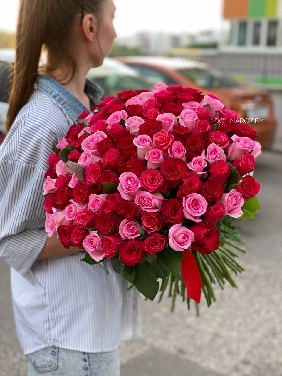 Bouquet of roses "Mix 101"