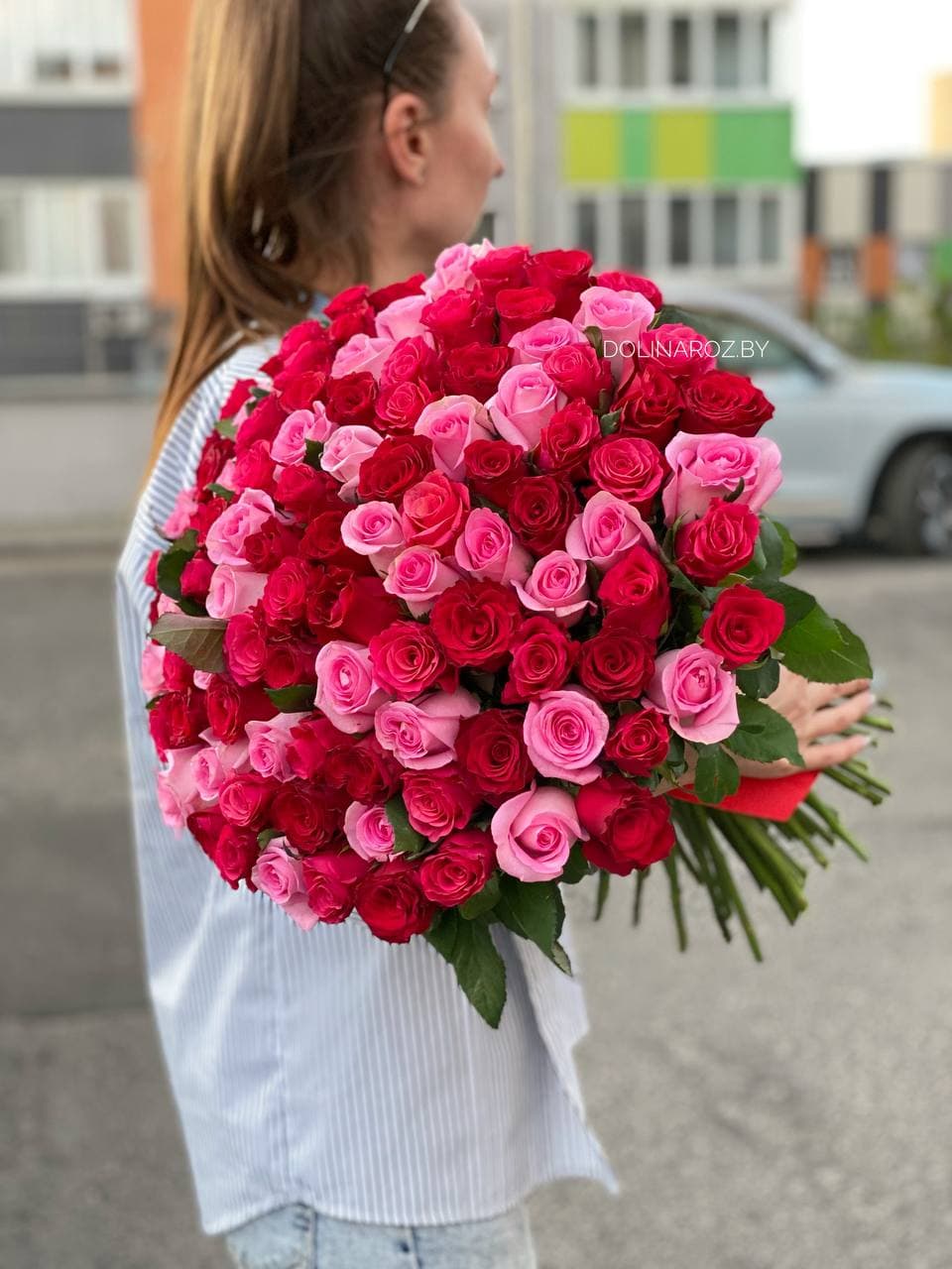Bouquet of roses "Mix 101"