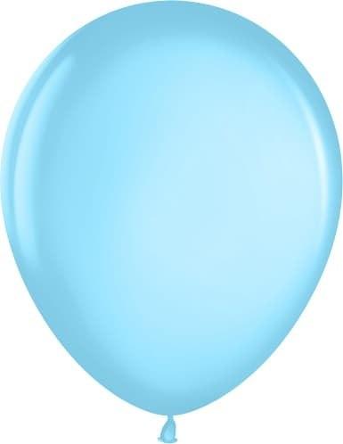 Латексный шар с гелием "Голубой"