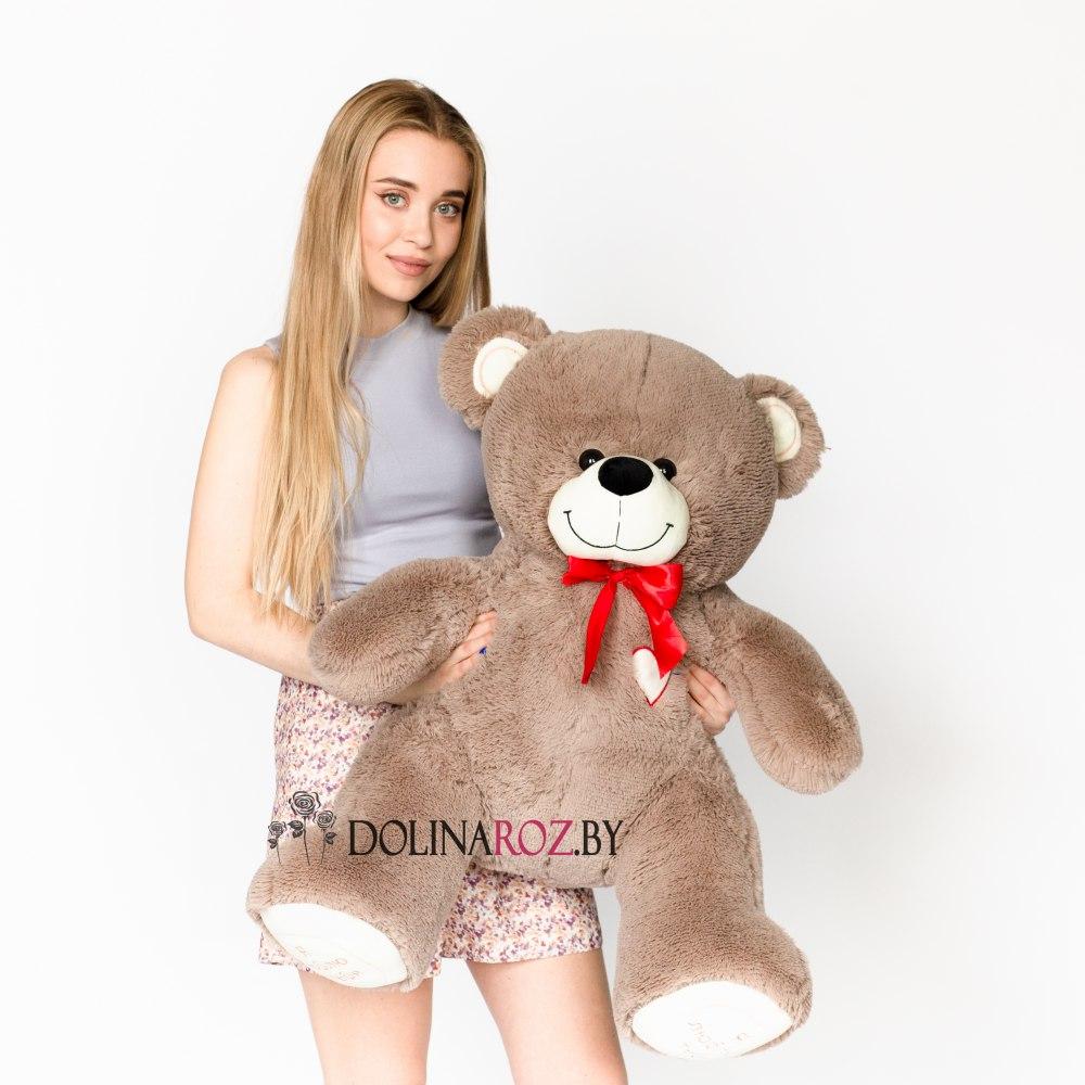Teddy bear "Grinya" brown 90 cm