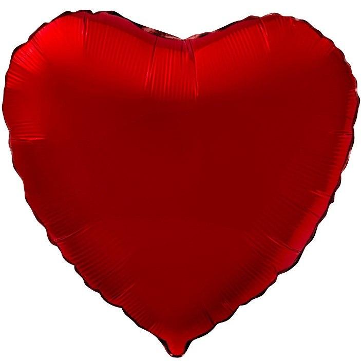 Foil balloon "Red Heart"