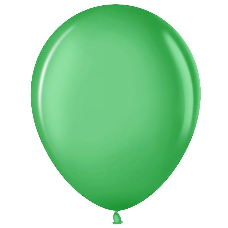 Latex balloon with helium "Green"